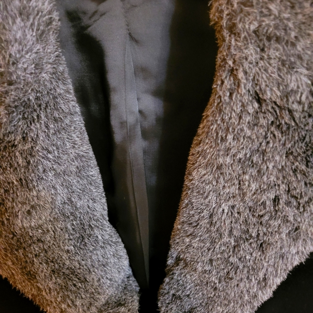Mexx furry Long coat size 52